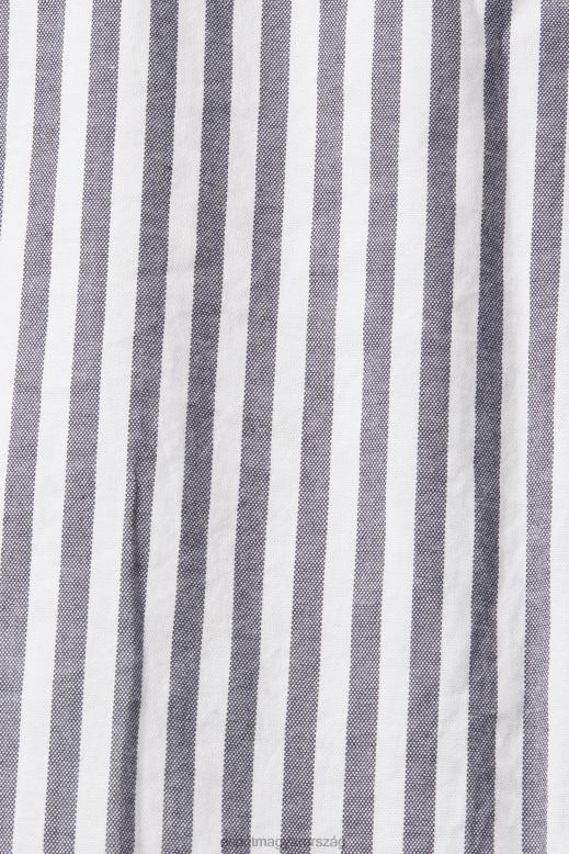 Esprit csíkos ing férfiak haditengerészet ingek F8HN8872