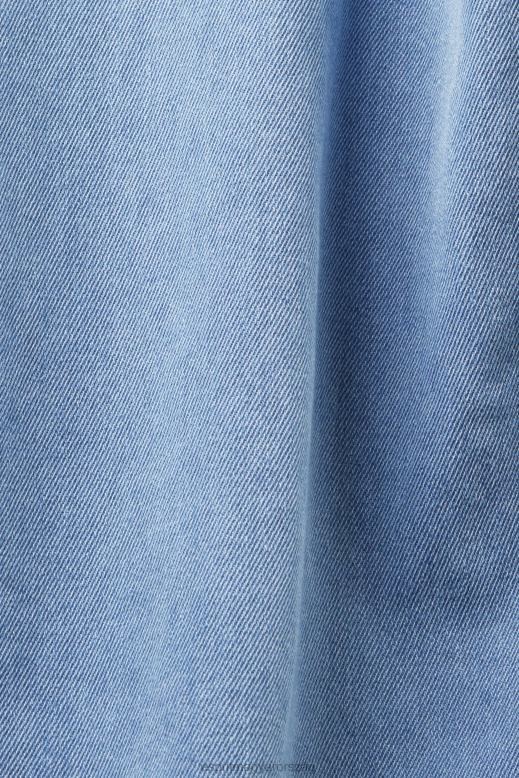 Esprit farmer ing férfiak kék fényű mosás ingek F8HN8737