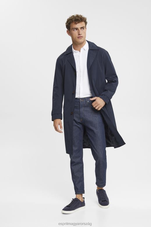 Esprit jersey hosszú ujjú, 100% pamut férfiak fehér ingek F8HN8680