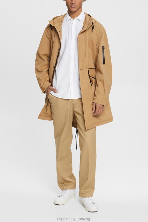 Esprit karcsú szabású ing férfiak fehér ingek F8HN8883