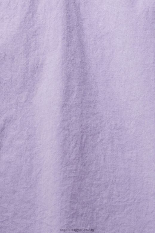 Esprit karcsú szabású ing férfiak halványlila ingek F8HN8912