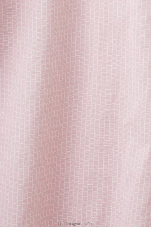 Esprit pamut poplin ing férfiak régi rózsaszín ingek F8HN8577