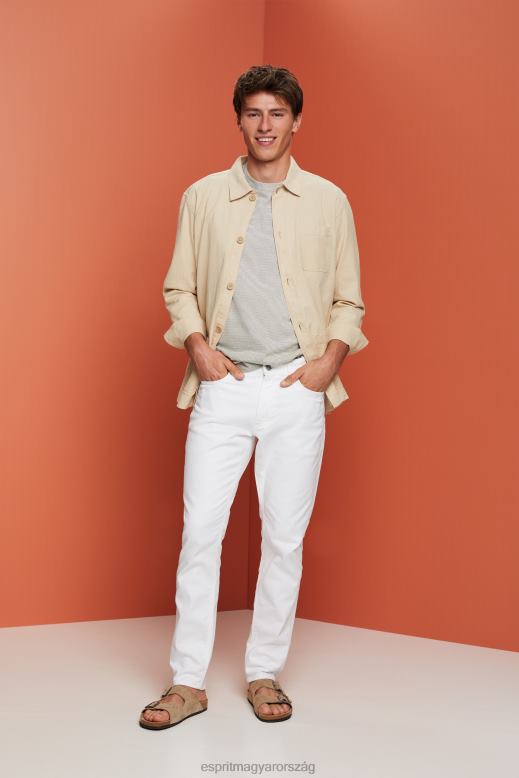 Esprit szőtt ingek férfiak homok ingek F8HN8622