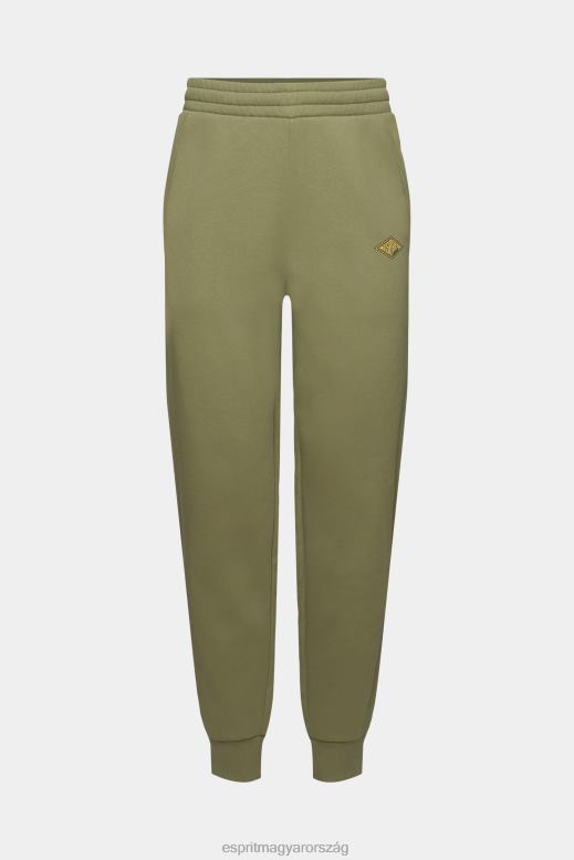 Esprit kocogók logónyomattal férfiak olajbogyó kocogók F8HN8666