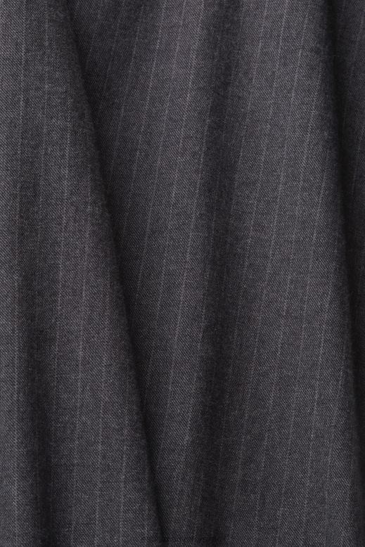 Esprit csíkos nadrág húzózsinóros derékpánttal férfiak középszürke nadrág és nadrág F8HN8815