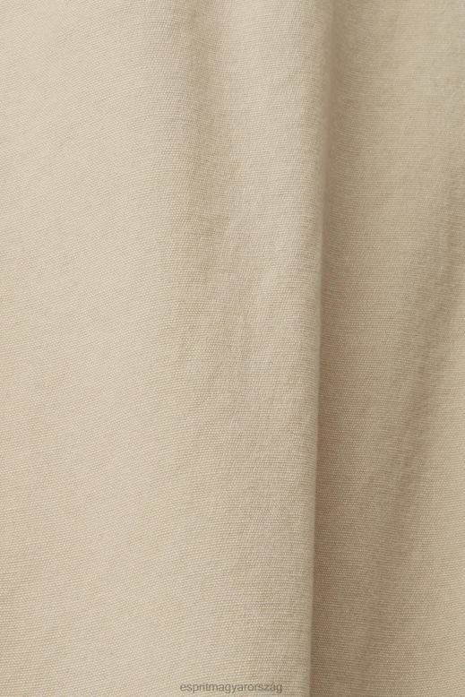 Esprit pamut jogger-stílusú szűkülő cargo nadrág férfiak homok nadrág és nadrág F8HN8674