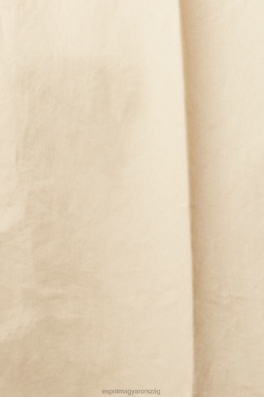 Esprit széles szabású chino férfiak krém bézs nadrág és nadrág F8HN8331