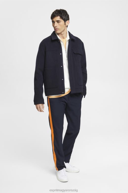 Esprit testreszabott tréningruha stílusú nadrág férfiak haditengerészet nadrág és nadrág F8HN8694