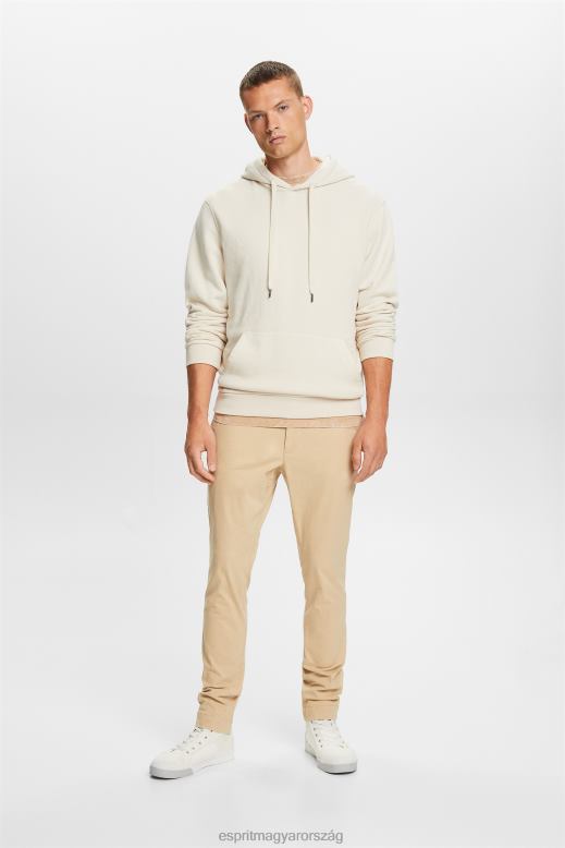 Esprit vékony szárú chino nadrág férfiak homok nadrág és nadrág F8HN8592