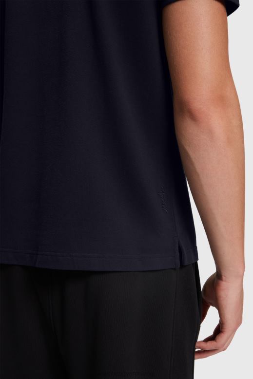 Esprit delfin tenisz klub klasszikus póló férfiak fekete póló F8HN8891