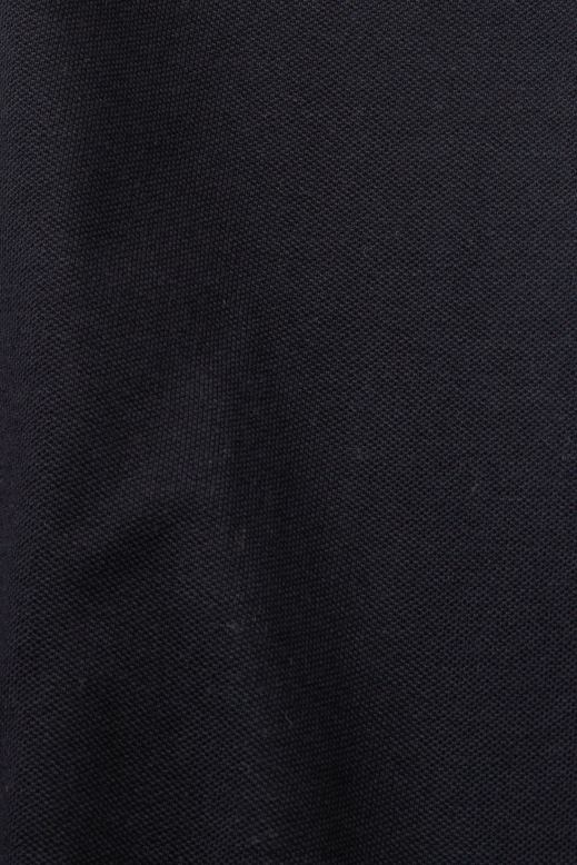 Esprit pamuthálós pólóing férfiak fekete póló F8HN8566