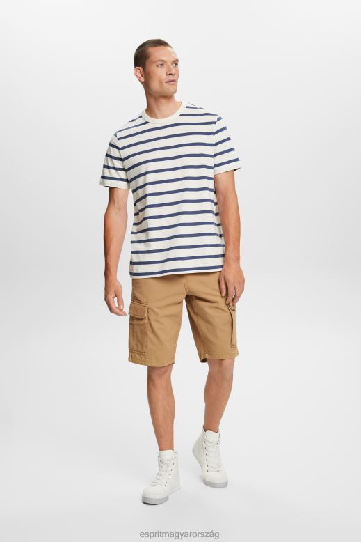 Esprit csíkos jersey póló, 100% pamut férfiak jég pólók F8HN8591