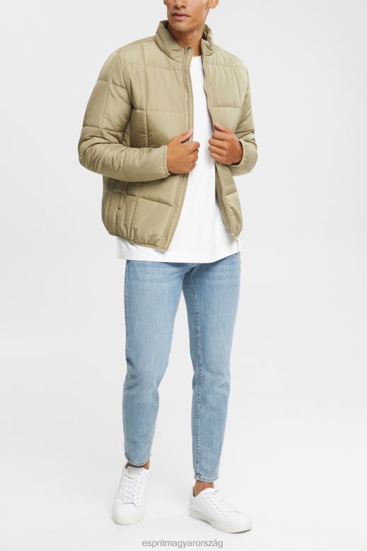 Esprit sima póló férfiak fehér pólók F8HN8929