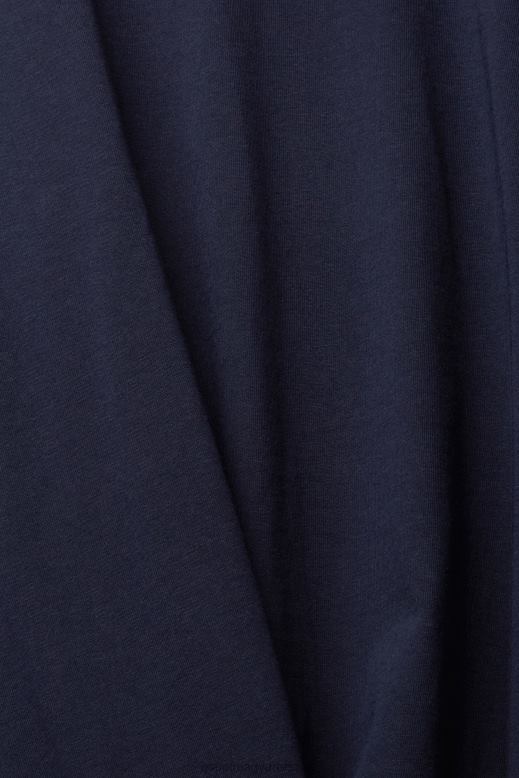 Esprit sima póló férfiak haditengerészet pólók F8HN8930