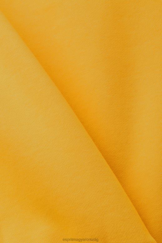 Esprit egyetemi patch pulóver férfiak sárga pulóverek és pulóverek F8HN8810