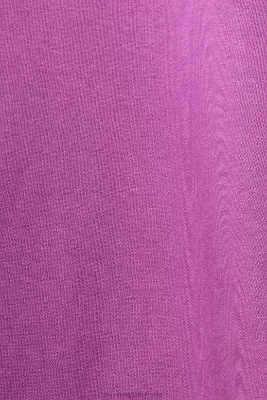 Esprit kétszínű pulcsi férfiak ibolya pulóverek és pulóverek F8HN8938