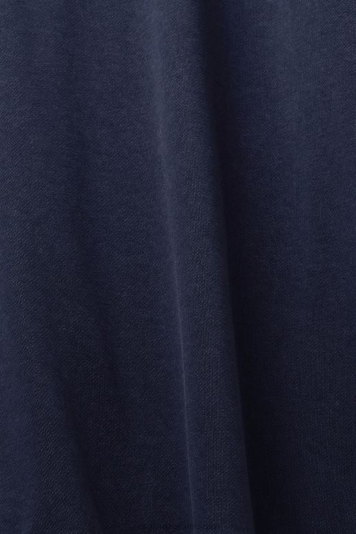 Esprit logóval nyomtatott pulóver férfiak haditengerészet pulóverek és pulóverek F8HN8774