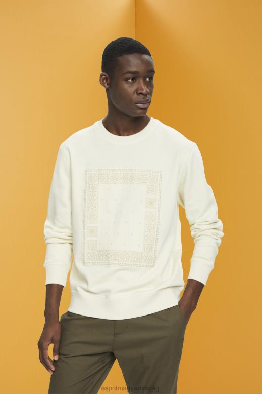 Esprit pulóver elöl nyomtatással férfiak jég pulóverek és pulóverek F8HN8711