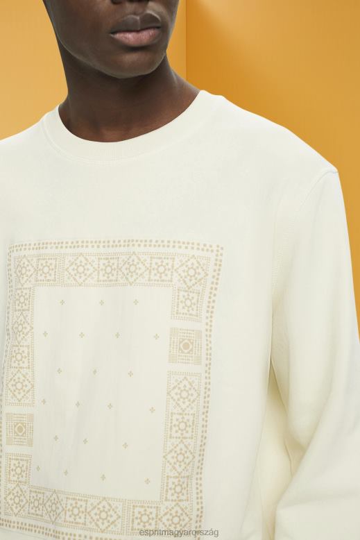 Esprit pulóver elöl nyomtatással férfiak jég pulóverek és pulóverek F8HN8711