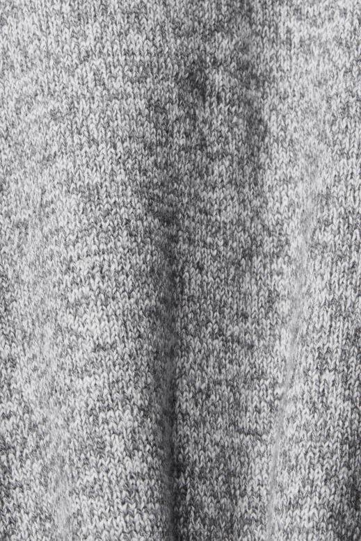 Esprit kötött kardigán gombokkal férfiak középszürke pulóverek F8HN8697