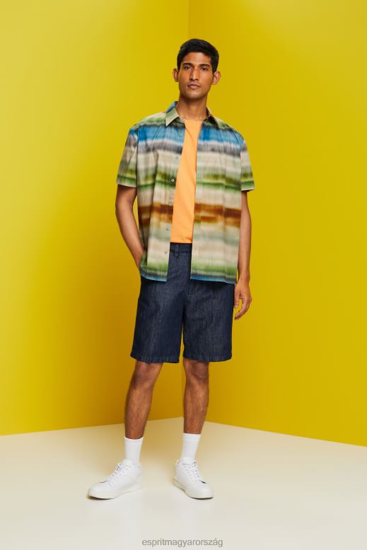 Esprit chino rövidnadrág farmer megjelenésben férfiak kék fekete rövidnadrág F8HN8614