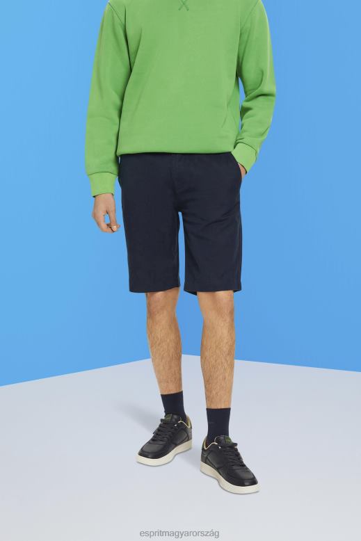 Esprit chino stílusú rövidnadrág férfiak haditengerészet rövidnadrág F8HN8751
