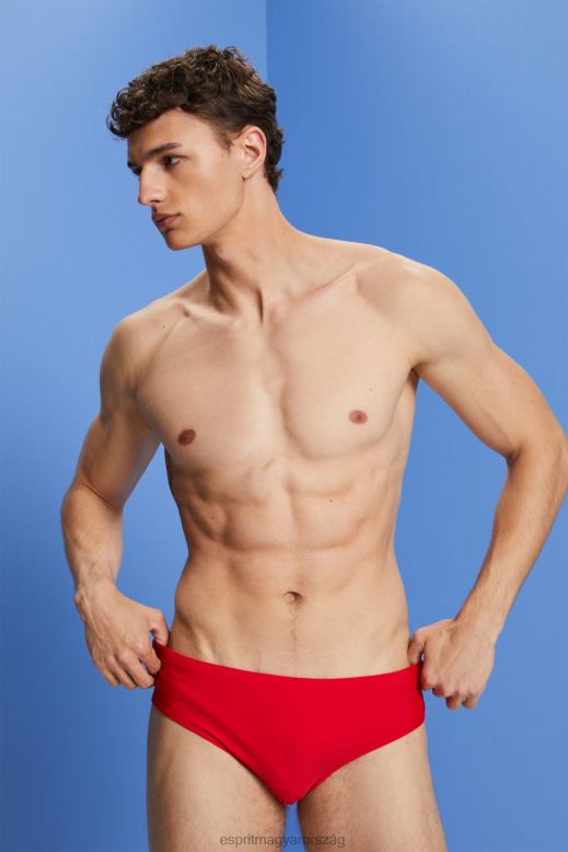 Esprit strandfenék férfiak sötét vörös úszás F8HN8607