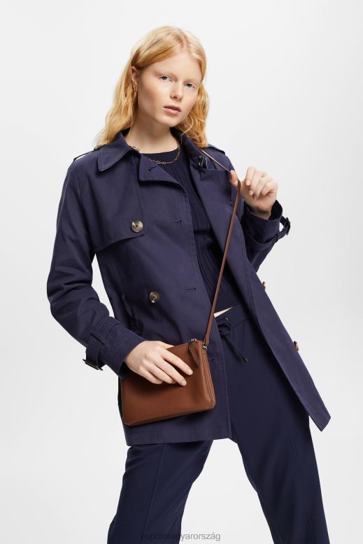 Esprit műbőr válltáska nők rozsdabarna kiegészítők F8HN825