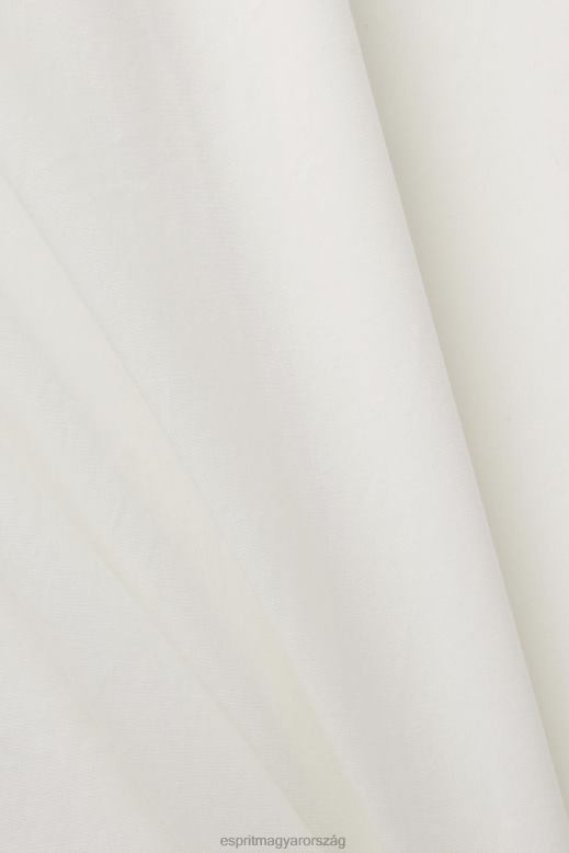 Esprit nyitott hátú blúz, tencel nők fehér blúzok F8HN8201