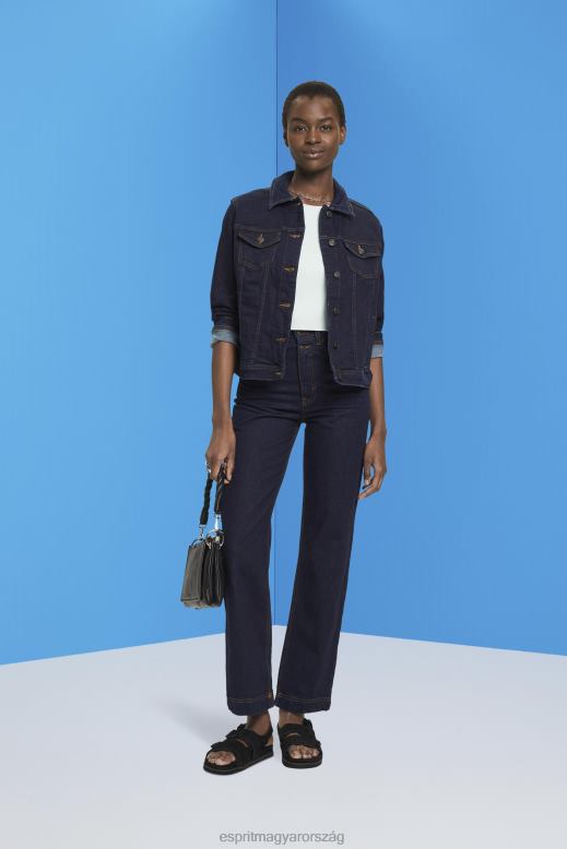 Esprit vágott ujjatlan blúz nők világos aqua zöld blúzok F8HN8309