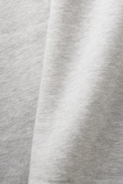 Esprit egyetemi kabát nők világos szürke dzsekik F8HN8416