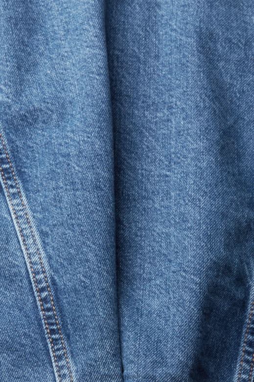 Esprit farmerdzseki nők kék közepes mosás dzsekik F8HN8553