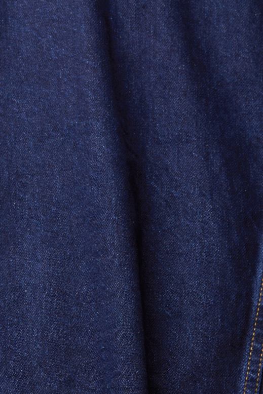 Esprit farmerdzseki nők kék sötét mosás dzsekik F8HN8554