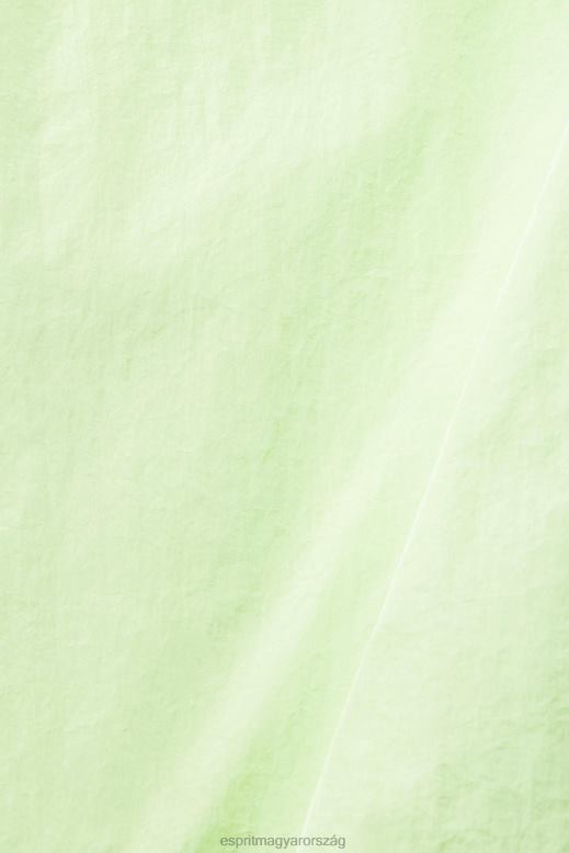 Esprit könnyű kabát kapucnival nők citrus zöld dzsekik F8HN8276