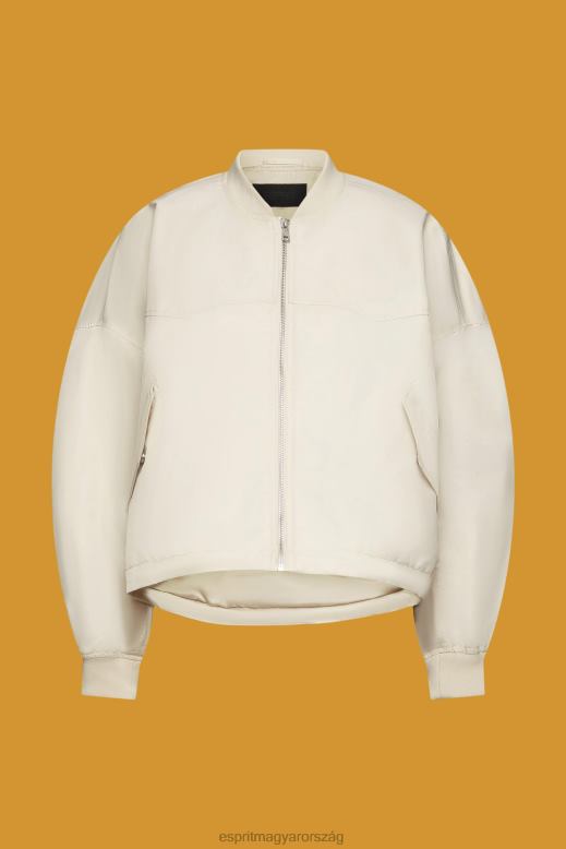 Esprit túlméretezett bomber dzseki nők világos szürkés dzsekik F8HN8214