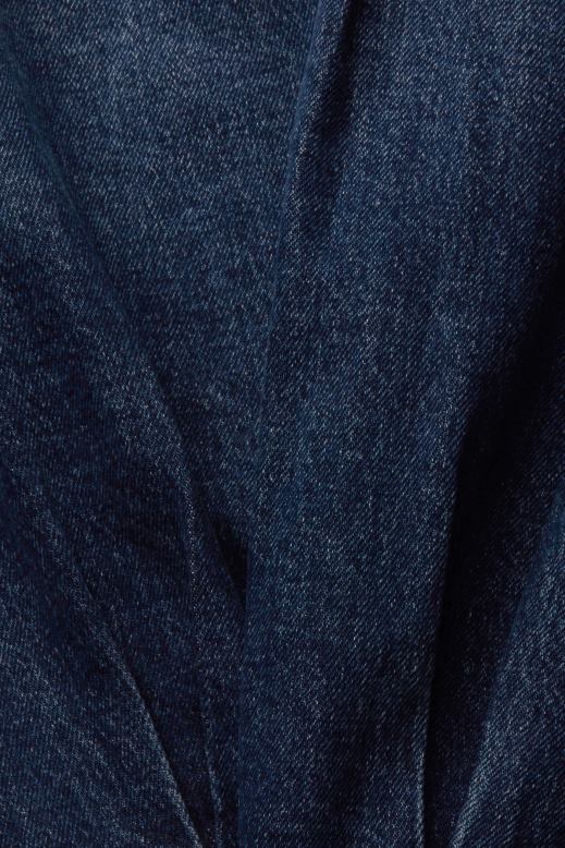 Esprit vágott farmerdzseki nők kék közepes mosás dzsekik F8HN8550