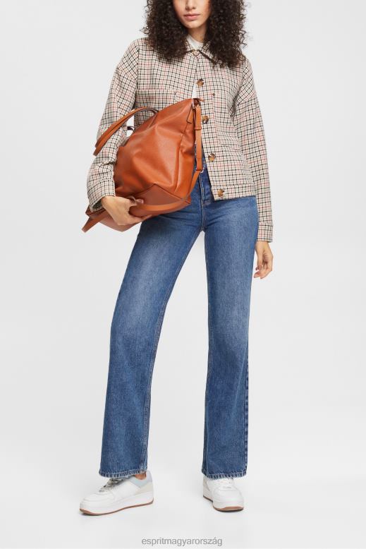 Esprit magas emelkedésű retro flare farmer nők kék közepes mosás farmer F8HN8327