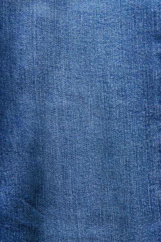 Esprit magasra nőtt szűk farmernadrág tencellel nők kék közepes mosás farmer F8HN8322