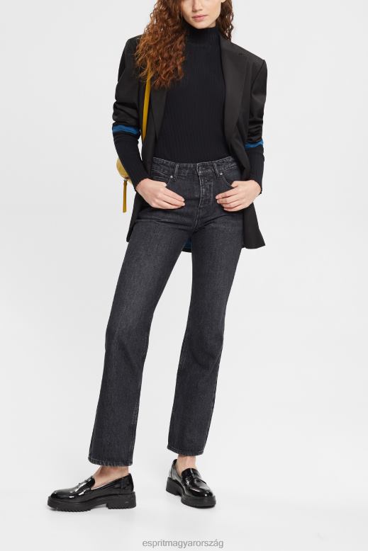 Esprit nyugati csizmavágású farmer nők szürke sötét mosás farmer F8HN8450