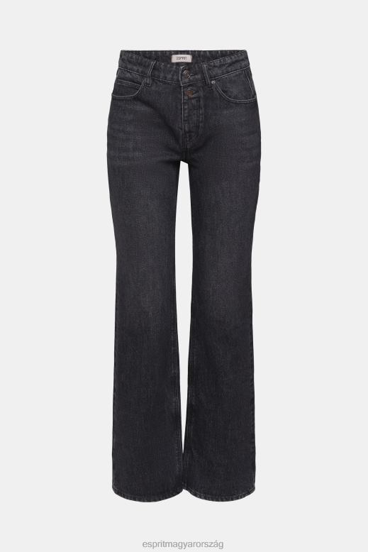 Esprit nyugati csizmavágású farmer nők szürke sötét mosás farmer F8HN8450