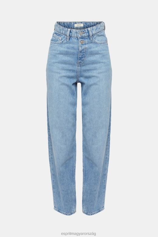 Esprit sokemeletes banán szabású farmer nők kék fényű mosás farmer F8HN8321