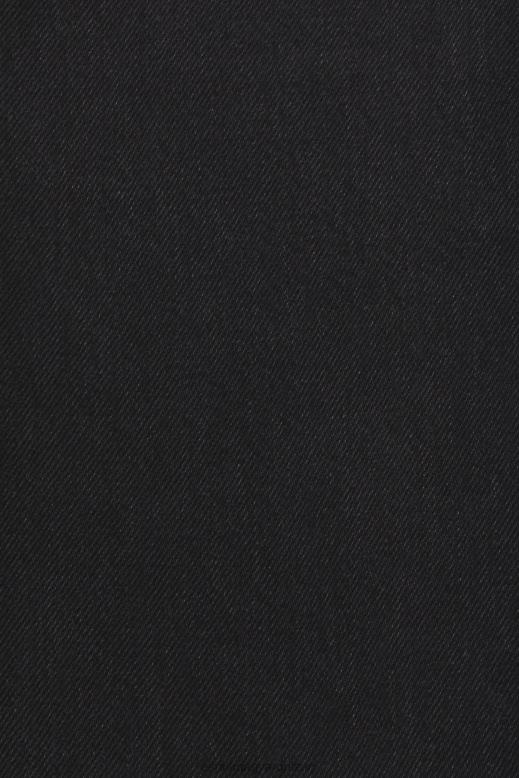 Esprit széles szárú farmer aszimmetrikus szegéllyel nők fekete közepes mosás farmer F8HN8212