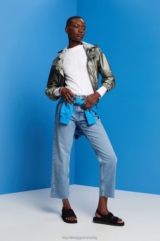 Esprit csónaknyakú hosszú ujjú felső nők fehér hosszú ujj F8HN8369