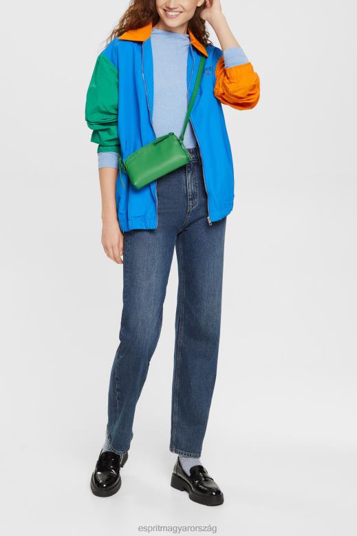 Esprit csónaknyakú hosszú ujjú felső nők élénk kék hosszú ujj F8HN8367