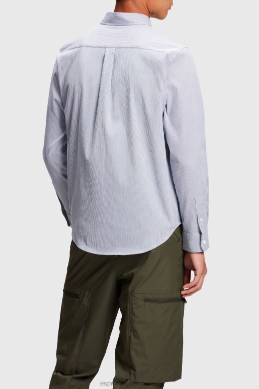ESPRIT x Rest & Recreation kapszula oxford ing nők kék ingek F8HN8472