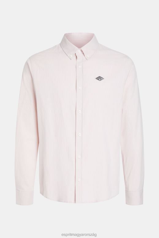 ESPRIT x Rest & Recreation kapszula oxford ing nők rózsaszín ingek F8HN8473