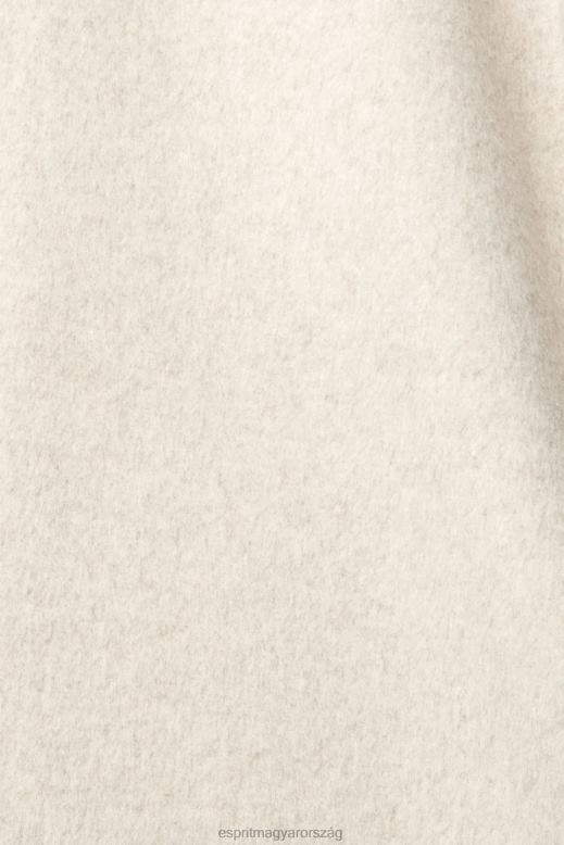Esprit gyapjúkeverék kabát nők krém bézs Kabátok F8HN8561