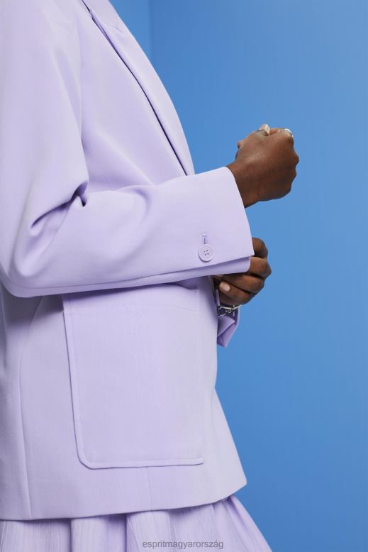 Esprit kétsoros blézer nők levendula Kabátok F8HN8256