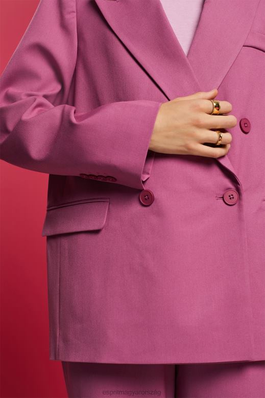 Esprit szőtt blézerek nők ibolya Kabátok F8HN8133