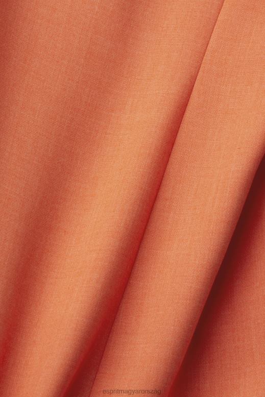 Esprit túlméretezett kétsoros blézer nők narancsvörös Kabátok F8HN8313